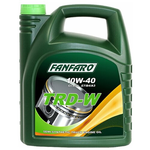 6105 FANFARO TRD-W SAE 10W-40 60 л. Полусинтетическое моторное масло
