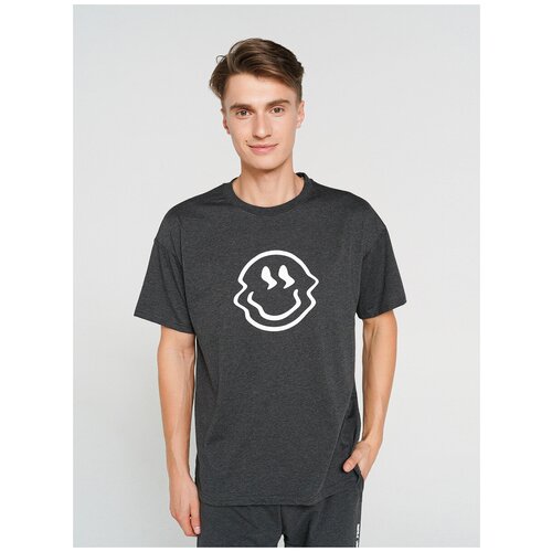 фото Футболка твое 71823 размер xxl, темно-серый меланж