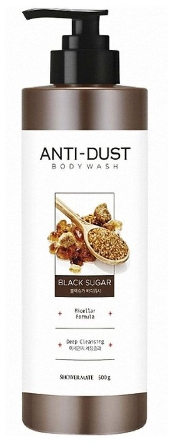 Гель для душа Shower Mate Black sugar, 500 мл, 500 г