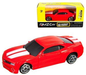 Машинка металлическая Uni-Fortune RMZ City 1:64 CHEVROLET CAMARO, Цвет Красный
