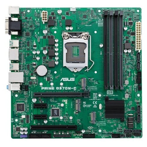 фото Материнская плата asus prime q370m-c/csm (lga1151v2, matx)