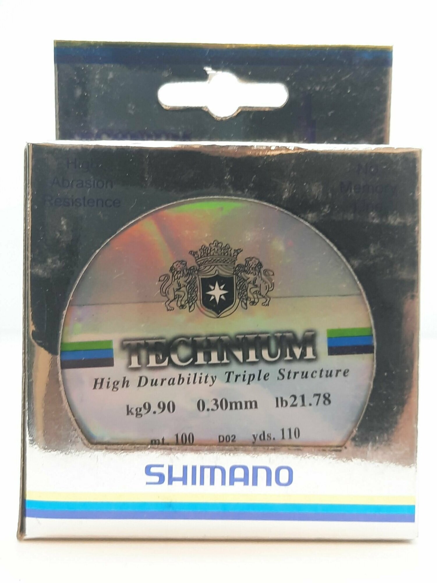 Леска SHIMANO technium 0.30 мм. 9.9 кг. 100 м. рыболовная летняя