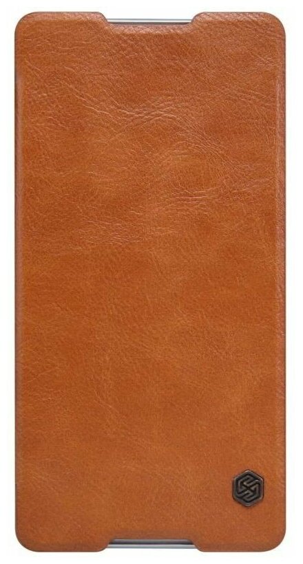 Чехол Nillkin Qin Leather Case для Sony Xperia C5 Ultra Brown (коричневый)