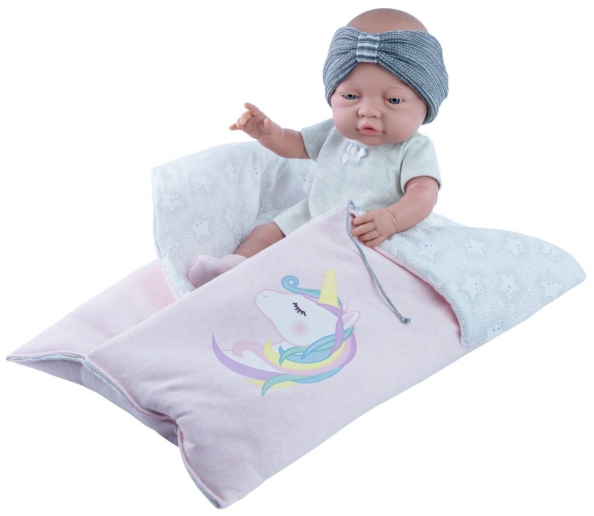 Куклы Paola Reina PR5186 Кукла Бэби с розовым конвертом, 45см