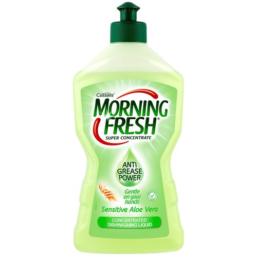 Morning Fresh Sensitive Aloe Vera Средство для мытья посуды суперконцентрат Сенситив Алоэ Вера 900 мл