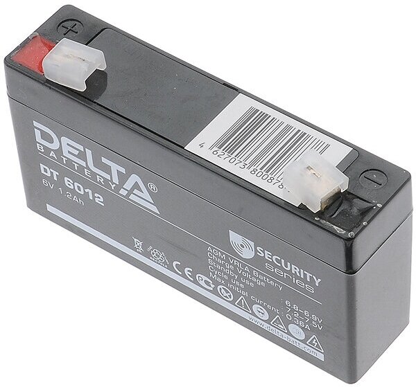 Аккумуляторная батарея для ИБП Delta DT , 6V, 1.2Ah - фото №4
