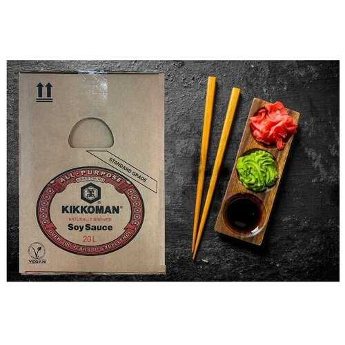 Соус соевый Натурального брожения Kikkoman 20л.
