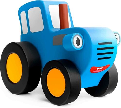 Игрушка деревянная Синий Трактор, BochArt
