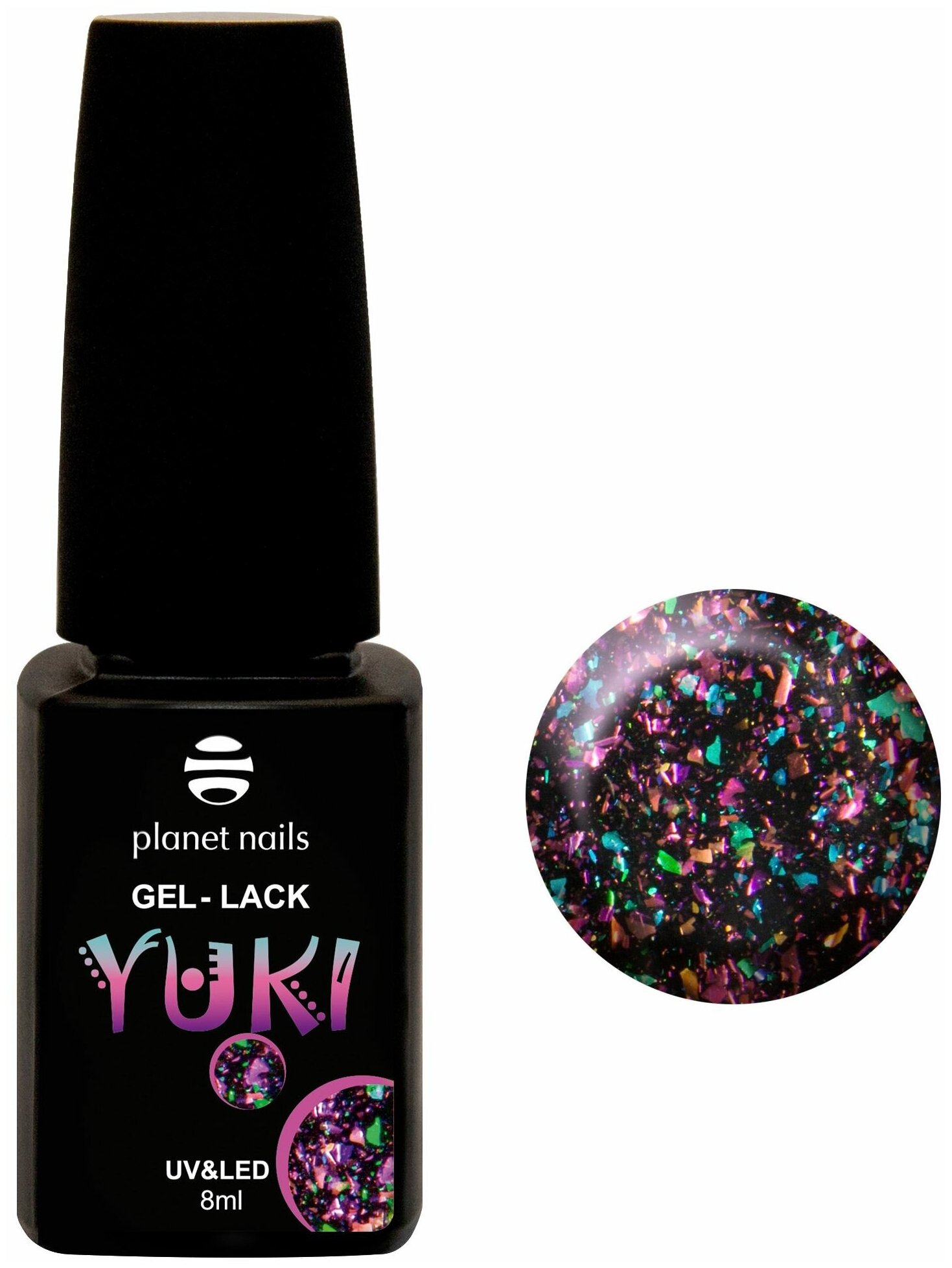 Гель-лак для ногтей Planet Nails Yuki 783, 8 мл