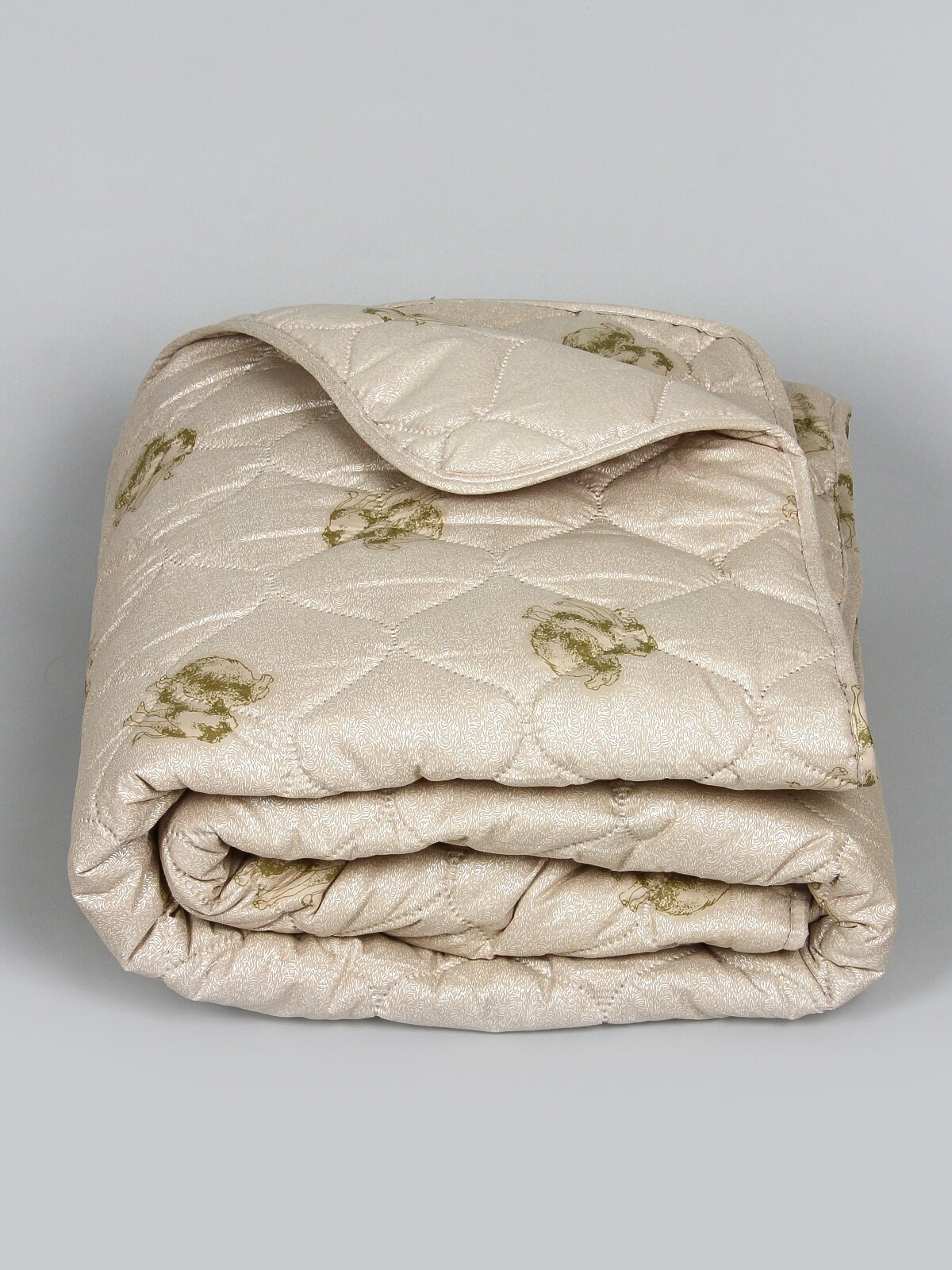 Одеяло "Верблюжья шерсть" полновесное, Евро размер, в поплексе, плотность 300 г/м2 - фотография № 6