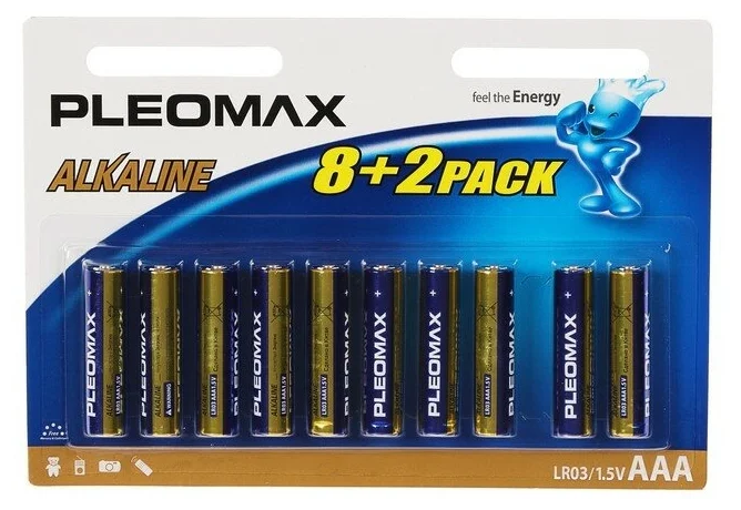 Батарейка Pleomax Alkaline LR03 (AAA)