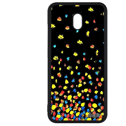 фото Чехол на телефон redmi 8a, "снег" кружочки пятна utaupia