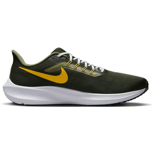 Кроссовки NIKE Air Zoom, беговые, размер 8US, зеленый