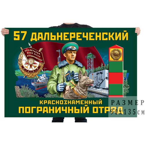 флаг 27 мукачевского краснознамённого пограничного отряда – мукачево Флаг 57 Дальнереченского Краснознамённого пограничного отряда