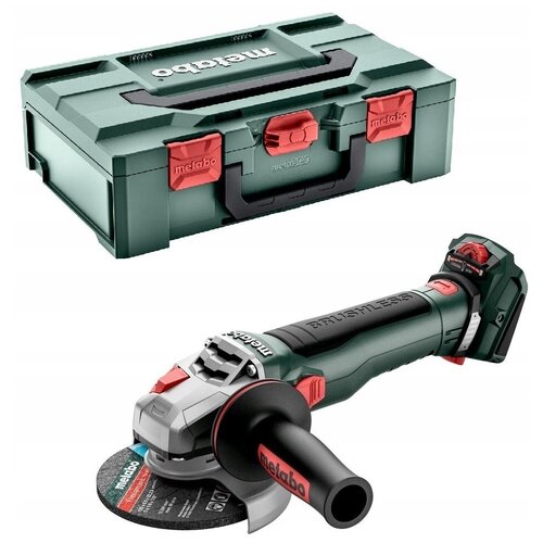 Аккумуляторная угловая шлифовальная машина Metabo WVB 18 LT BL 11-125 Quick 3750000₽