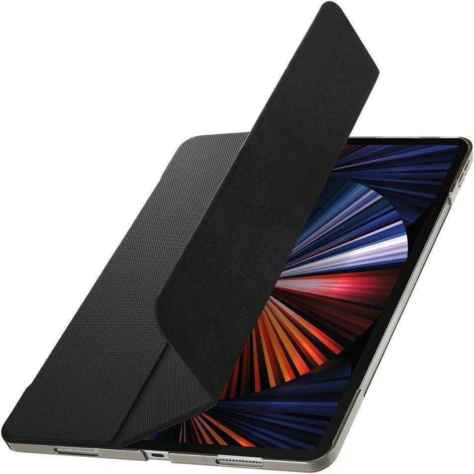 Чехол Spigen Liquid Air Folio (ACS02884) для iPad Pro 129" 2021 (Black)