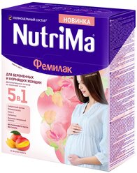 Напиток молочный Nutrima Фемилак для беременных женщин и кормящих матерей со вкусом манго 350 г