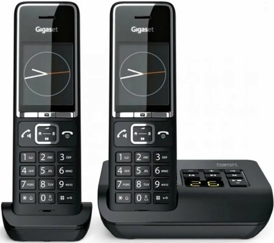 Радиотелефон Gigaset Comfort 550A DUO RUS черный l36852-h3021-s304