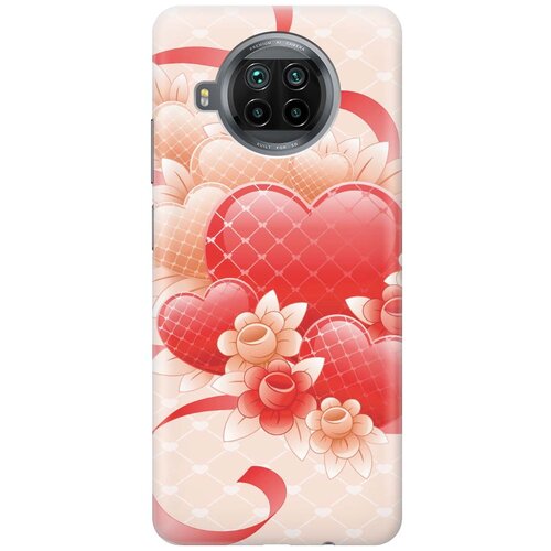 фото Re:pa чехол - накладка artcolor для xiaomi mi 10t lite с принтом "с любовью"
