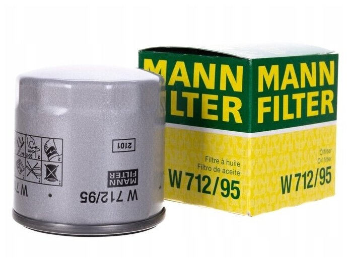 Масляный фильтр Mann-Filter - фото №3