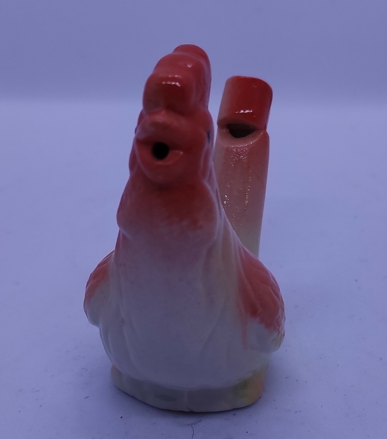 Свистулька фарфоровая "Петушок" — фото 1