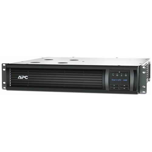 Интерактивный ИБП APC by Schneider Electric Smart-UPS SMT1000RMI2U черный 700 Вт интерактивный ибп apc by schneider electric smart ups smt1500rmi1u черный 1000 вт