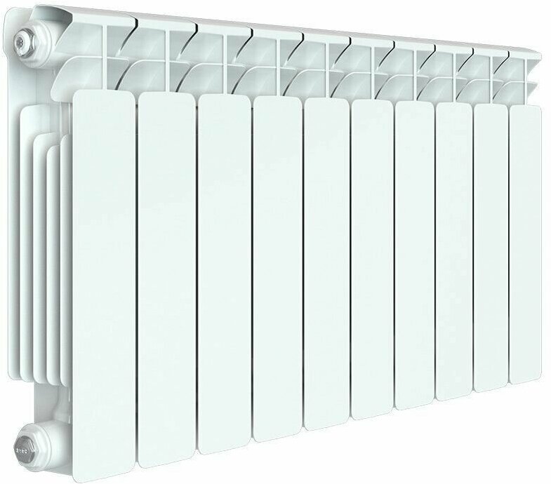 Биметаллический радиатор RIFAR BASE 350/100 (10 секций) боковое подключение