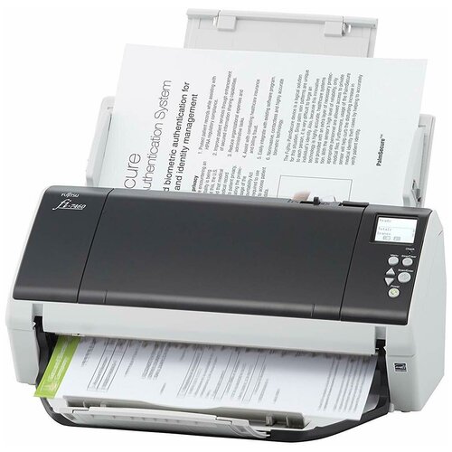 Сканер Fujitsu fi-7460 черный/серый сканер fujitsu fi 7700 a3 duplex