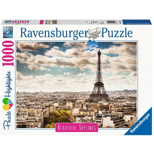 Ravensburger. Пазл карт. 1000 Париж ravensburger пазл карт 1000 каньон зайон сша