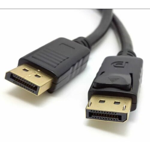 Кабель DisplayPort - DisplayPort черный 1.8м. кабель displayport displayport 1 8m