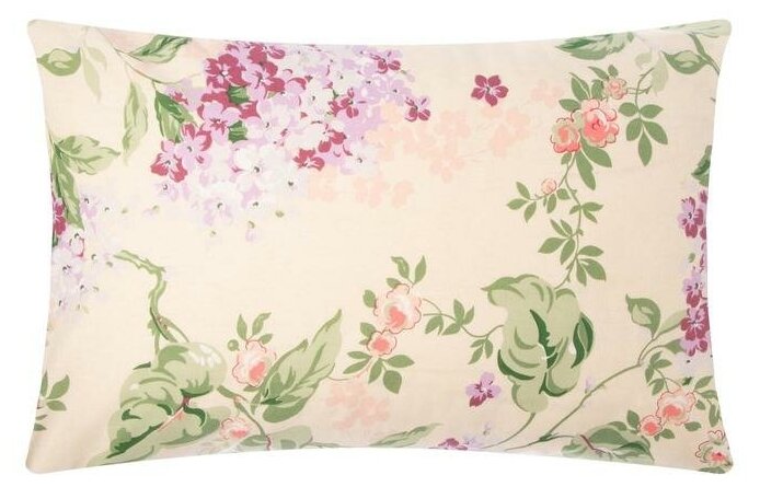 фото Наволочка Этель Сирень, бязь, 50 х 70 см