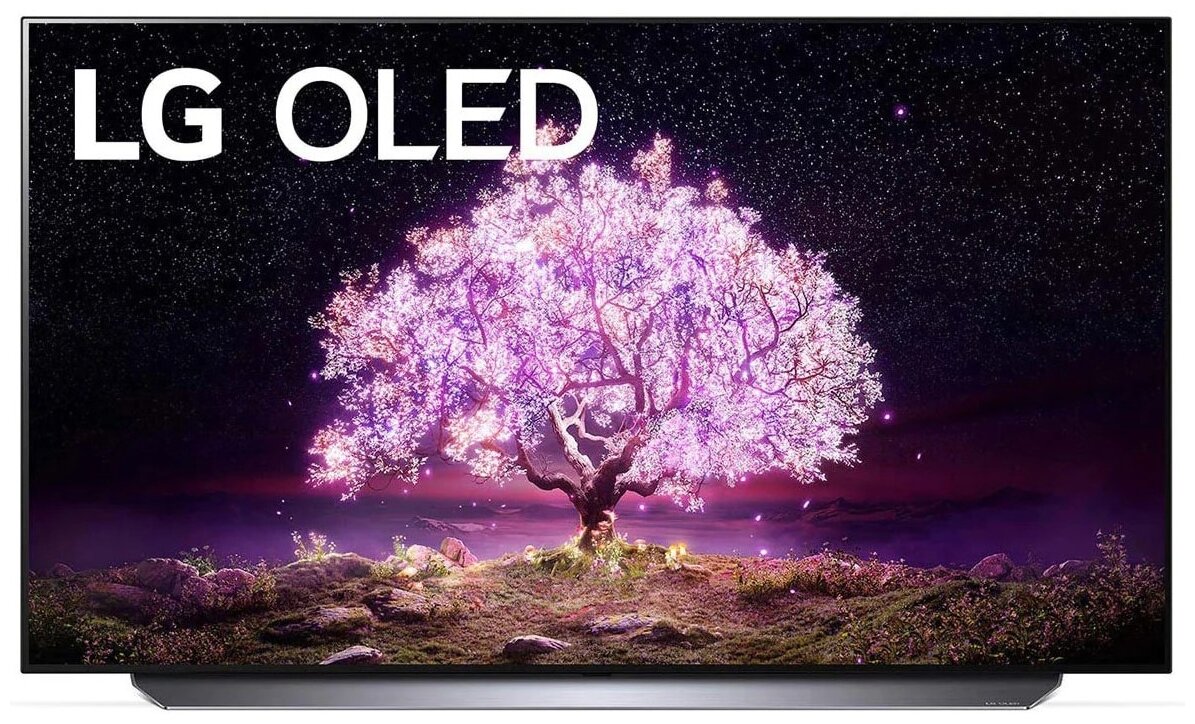 Телевизор OLED LG OLED55C14LB 54.6" (2021), космический черный