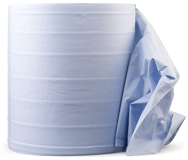 фото RoxelPro Бумажная салфетка MULTIWIPE, 2-слойная, рул. 1000шт, 33х35см, синяя