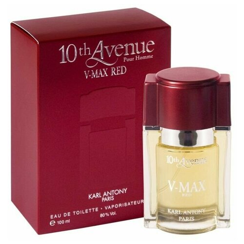 10th Avenue Karl Antony туалетная вода V-Max Red, 100 мл 10th avenue karl antony туалетная вода blue stone 100 мл