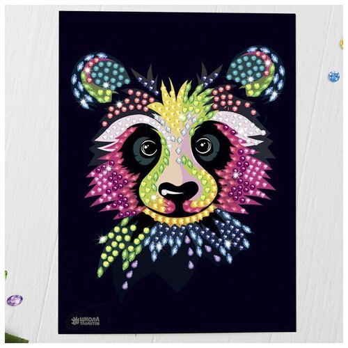 мозаика стразами панда набор для творчества Мозаика стразами Панда. Набор для творчества