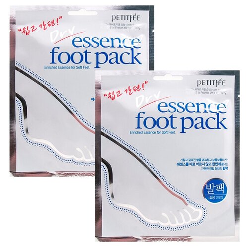 [PETITFEE] Маска-носочки д/ног с сухой эссенцией Dry Essence Foot Pack, 2 шт