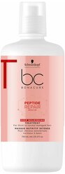 BC Bonacure Peptide Repair Rescue Deep Nourishing Маска для волос интенсивная питательная, 750 мл, бутылка