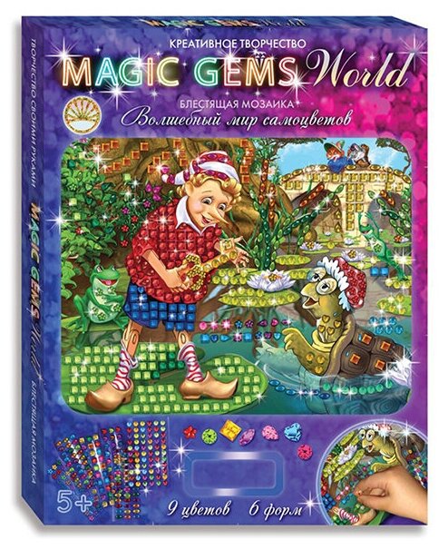 Алмазная мозаика Лапландия Magic Gems Буратино (57438)