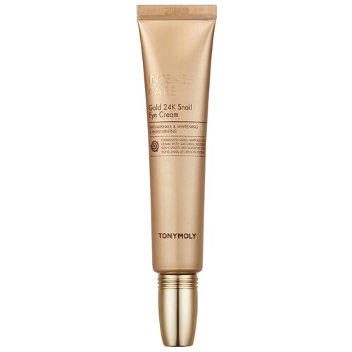 Крем для кожи вокруг глаз с муцином улитки и коллоидным золотом TONYMOLY INTENSE CARE Gold 24K Snail Eye Cream 30ml