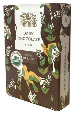 Хна темный шоколад (Dark Chocolate Henna) Indibird 100 г