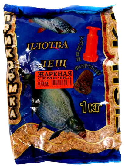 Прикормка Fish-ka Лещ-Плотва жареная семечка, 1 кг 9819506