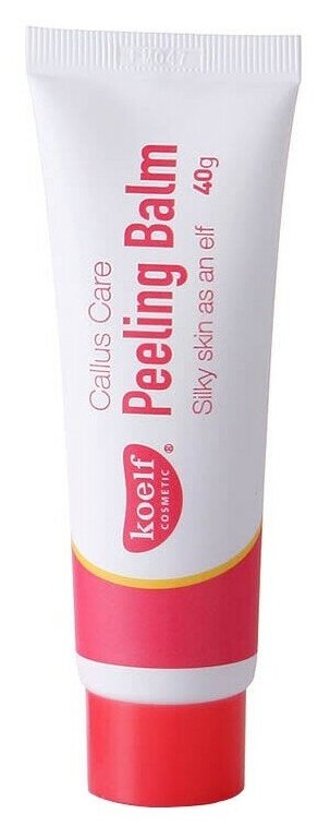 Koelf Крем-бальзам для ног Care Peeling Balm, 40 мл, 40 г