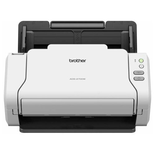 Brother Документ-сканер ADS-2700W, A4, 35 стр/мин, 512 Мб, цветной, Duplex, ADF50, сенс.экран, USB 2.0, LAN, WiFi, OCR