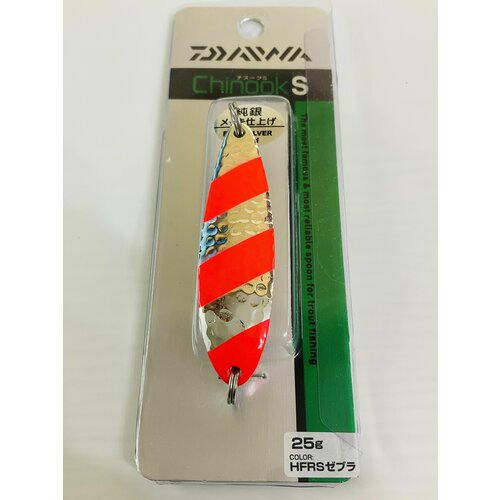 Блесна DAIWA CHINOOK S 25G блесна для рыбалки лососевая daiwa chinook s 25g pink