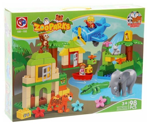 Конструктор Kids home toys Zooparks 188-192