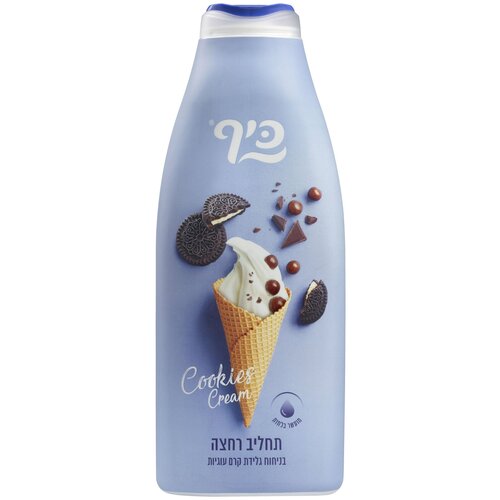 Крем-гель для душа Keff с ароматом мороженого и печенья со сливками, 700 мл.