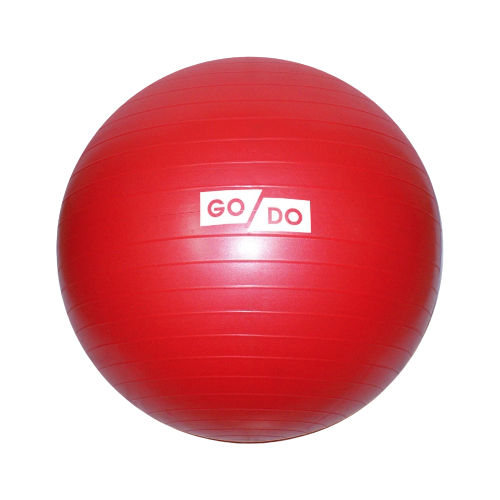 фото Мяч для фитнеса 'anti-burst gym ball' матовый. диаметр 75 см: fb-75 1050г (красный) sprinter