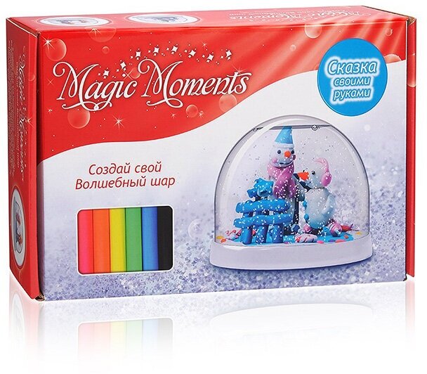 Magic Moments Большой набор Создай Волшебный шар Снеговики mm-1