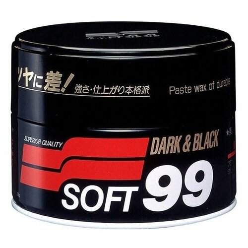 Воск для автомобиля Soft99 твердый Soft Wax для темных оттенков кузова 0.3 кг