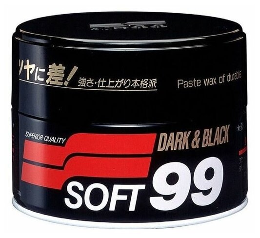 Воск для автомобиля Soft99 твердый Soft Wax для темных оттенков кузова